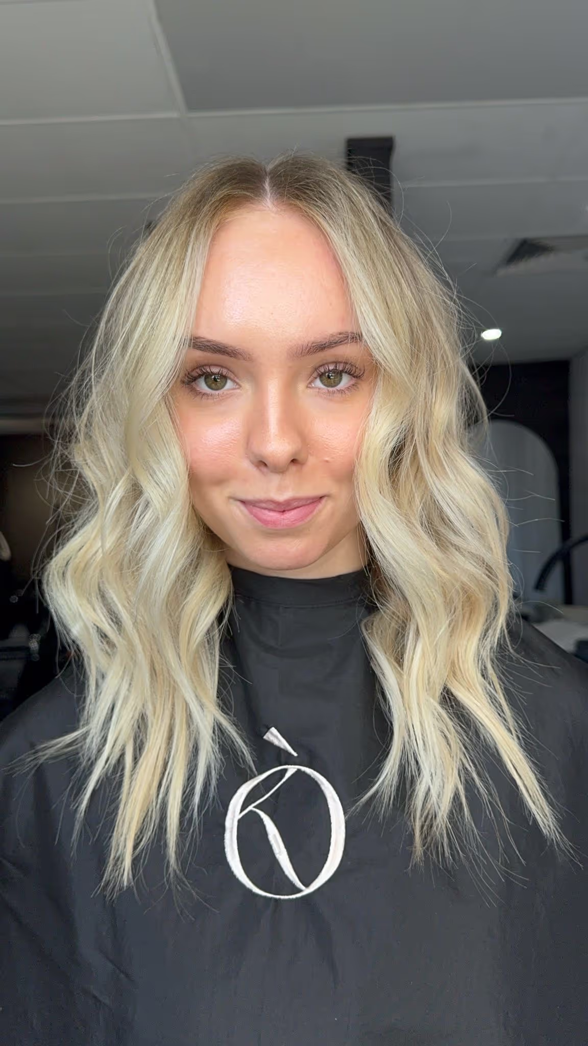 Custom blonde transformation